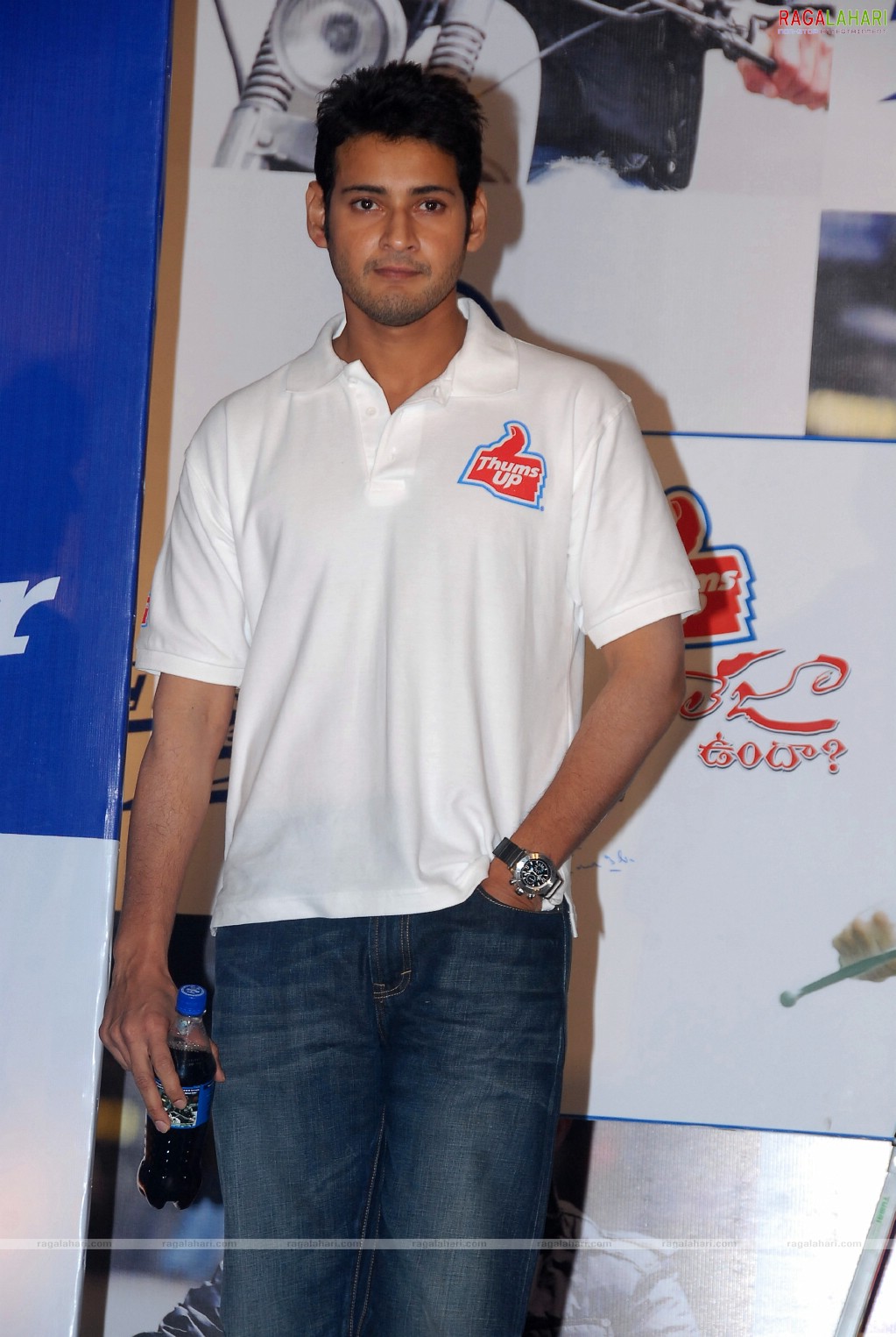 Mahesh Babu at Thums Up Khaleja Offer, Photo Gallery, Images