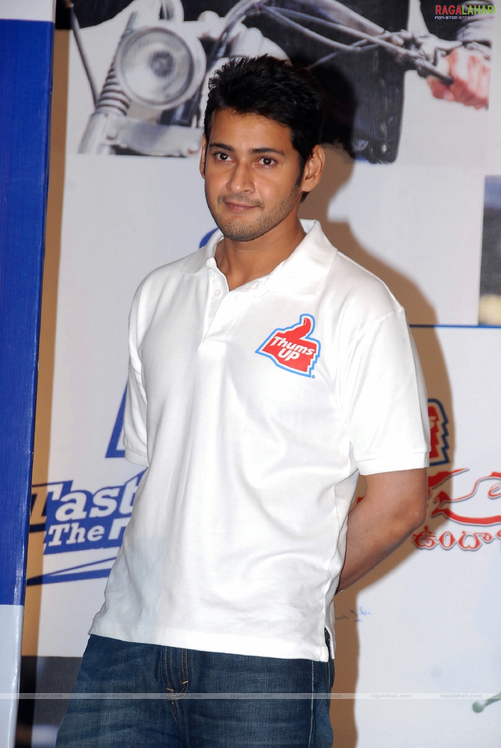 Mahesh Babu at Thums Up Khaleja Offer, Photo Gallery, Images