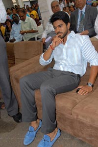 Ram Charan Tej at Apollo Hospitals Press Meet
