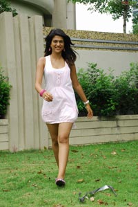 Shraddha Das White Dress