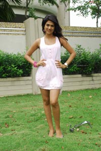 Shraddha Das White Dress