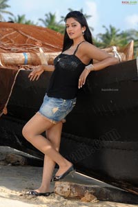 Vimala Raman in Beach