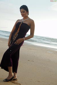 Vimala Raman in Beach