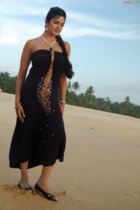 Vimala Raman in Beach