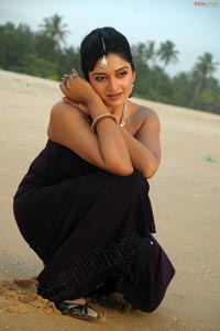 Vimala Raman in Beach