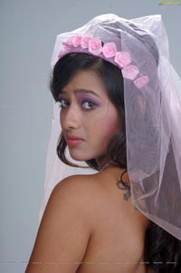 Madalasa Sharma in Pink Ball Gown