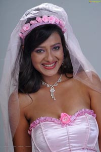Madalasa Sharma in Pink Ball Gown