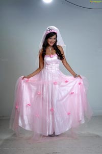 Madalasa Sharma in Pink Ball Gown