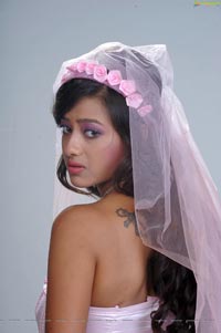 Madalasa Sharma in Pink Ball Gown