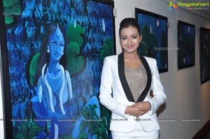 Catherine Tresa at Hyderabad Muse Art Gallery