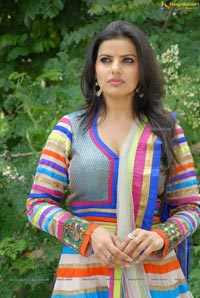 Madhu Sharma in Colorful Dress Photos