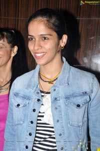 Saina Nehwal at Worlds Largest Zumba Bollywood Dance Aerobics Class