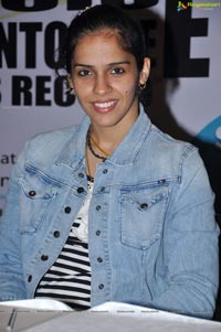 Saina Nehwal at Worlds Largest Zumba Bollywood Dance Aerobics Class