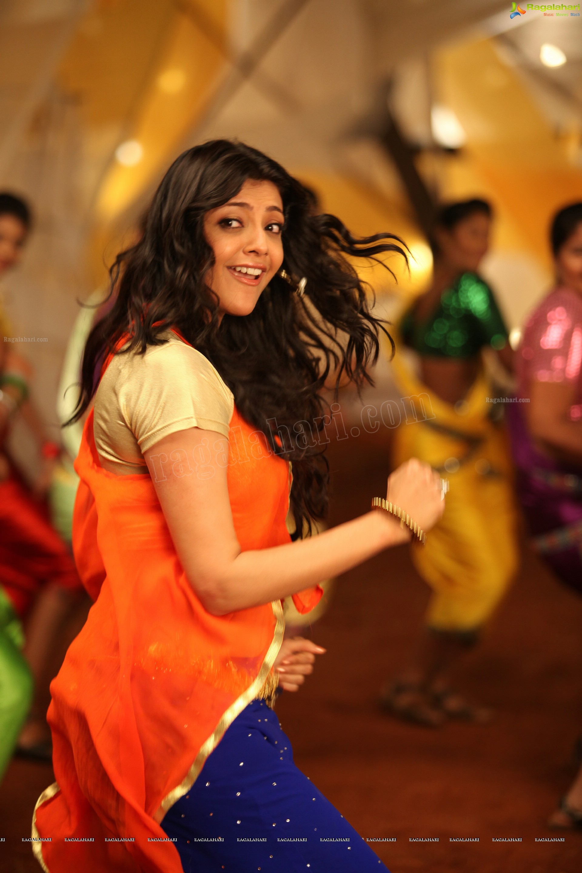 Kajal Aggarwal Dancing Stills From Sarocharu Movie, Super High Definition Photos