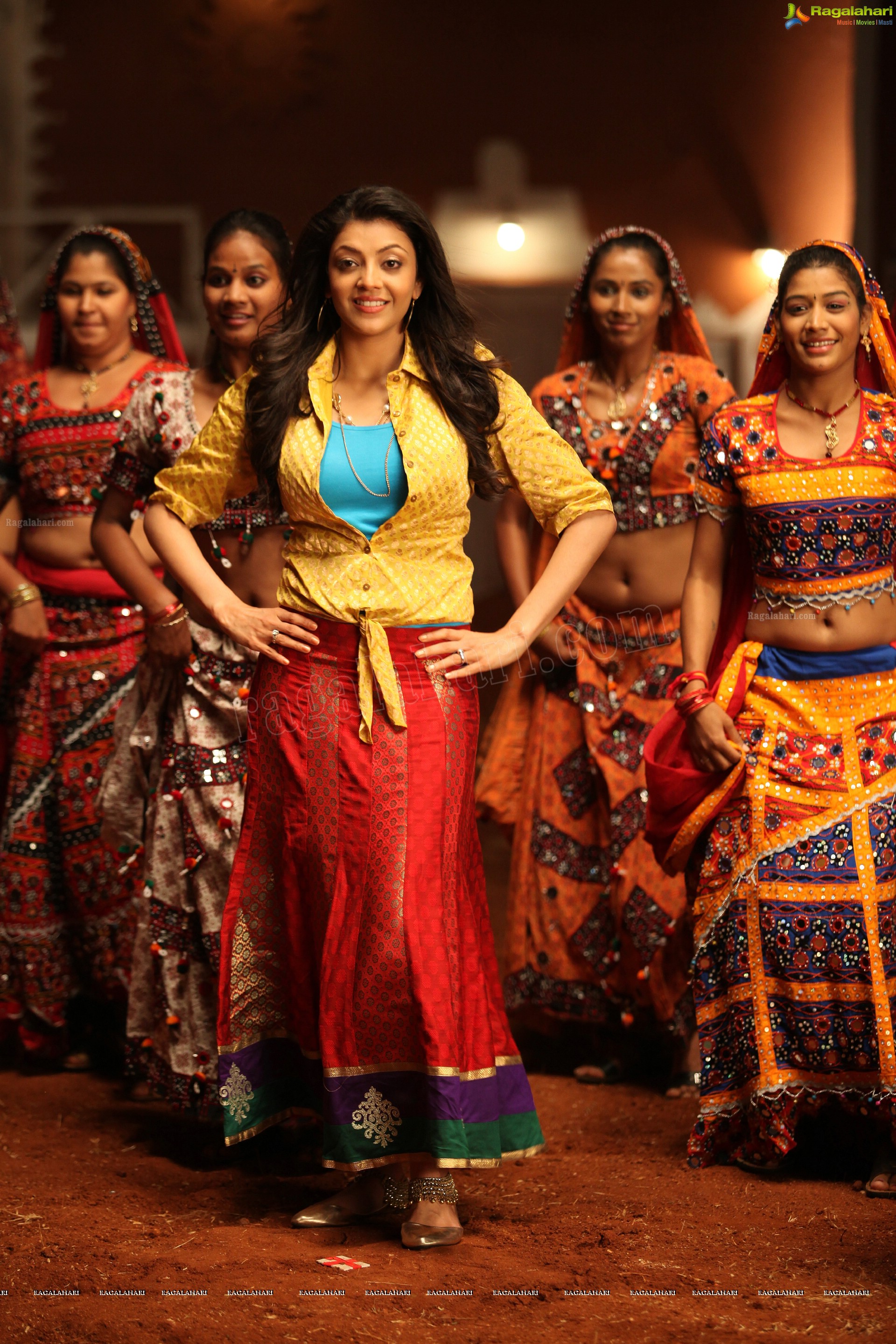 Kajal Aggarwal Dancing Stills From Sarocharu Movie, Super High Definition Photos