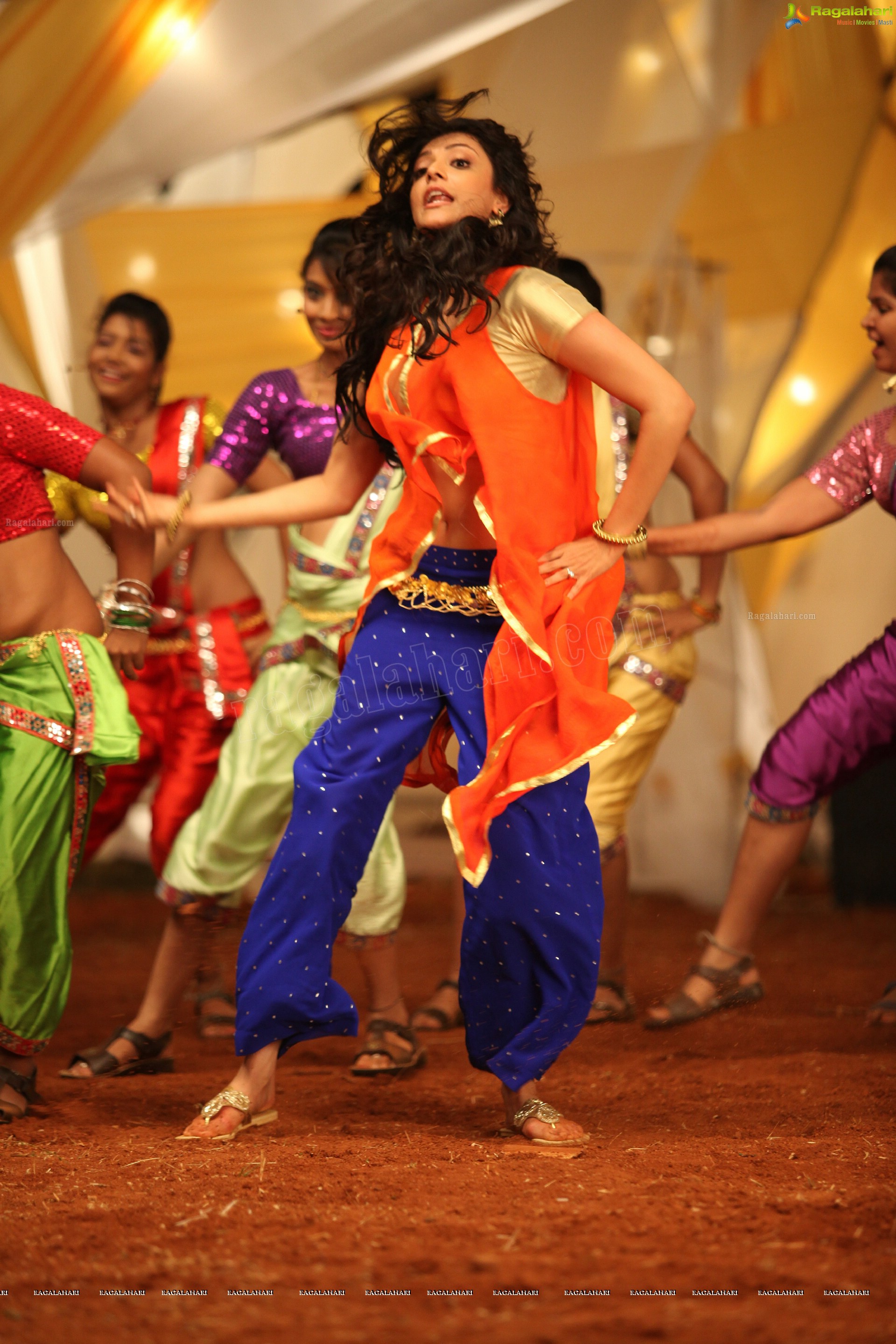 Kajal Aggarwal Dancing Stills From Sarocharu Movie, Super High Definition Photos