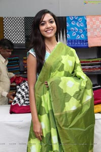 Ritu Varma at IKAT Mela Hyderabad