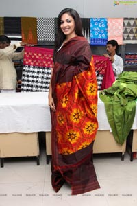 Ritu Varma at IKAT Mela Hyderabad