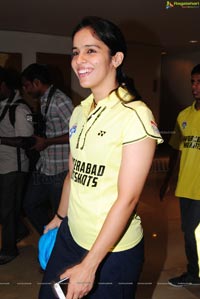 Saina Nehwal at Indian Badminton League 2013