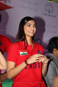 Sonam Kapoor at The Indian Brand Launch