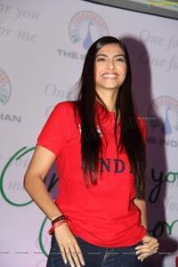 Sonam Kapoor at The Indian Brand Launch