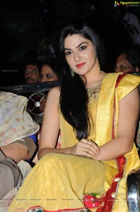 Sakshi Chowdary at Potugadu Audio Release