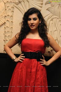 Veda in Red Dress Photos