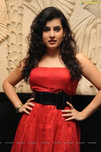 Veda in Red Dress Photos