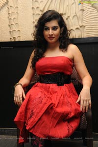 Veda in Red Dress Photos