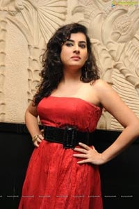 Veda in Red Dress Photos