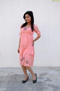 Gehana Vasisth in Pink Dress