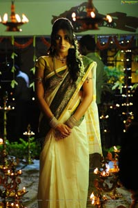 Regina in White Saree