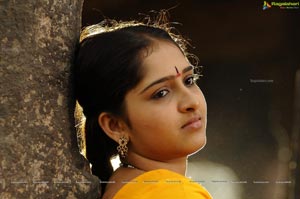 Sanusha Santhosh in Half Saree