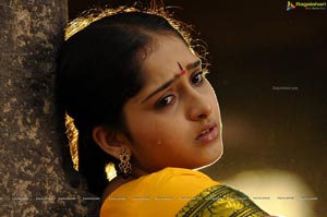 Sanusha Santhosh in Half Saree