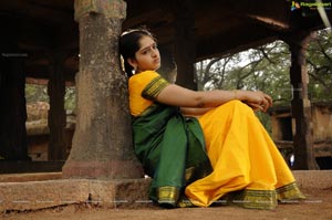 Sanusha Santhosh in Half Saree