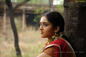 Sanusha Santhosh in Half Saree