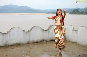 Veda in Bharata Natyam Dress