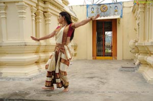 Veda in Bharata Natyam Dress