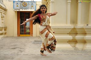 Veda in Bharata Natyam Dress