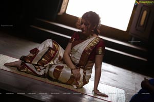 Veda in Bharata Natyam Dress