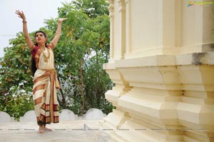 Veda in Bharata Natyam Dress