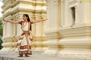 Veda in Bharata Natyam Dress