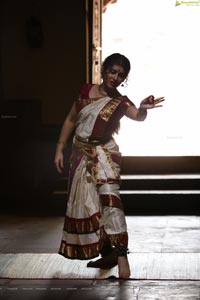 Veda in Bharata Natyam Dress