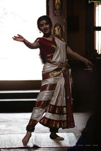 Veda in Bharata Natyam Dress