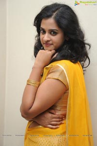 Nanditha in Saree