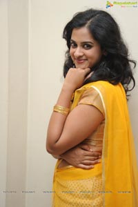 Nanditha in Saree