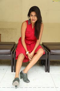 Sai Akshatha in Red Dress