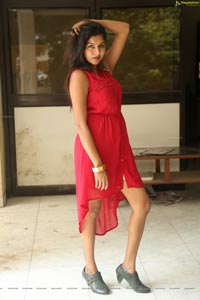 Sai Akshatha in Red Dress