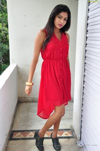 Sai Akshatha in Red Dress