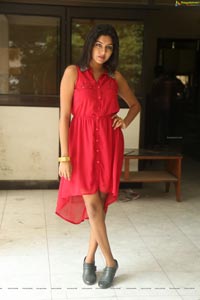 Sai Akshatha in Red Dress